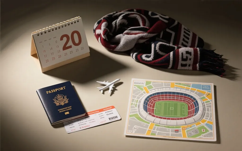 2026世界杯倒计时：北美观赛球迷行动指南（从抢票到机酒签证，一步步照着做）